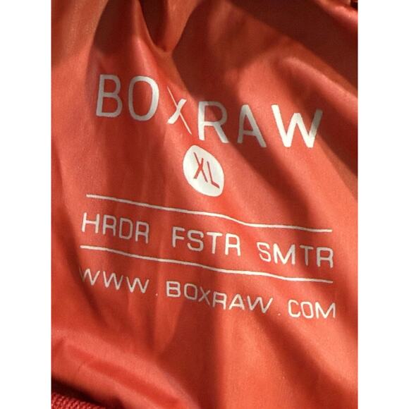 Boxraw Hagler Sauna 2.0 Bottoms Pants Red Size XL Jogger Drawstring - Picture 4 of 4